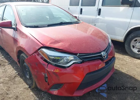 2016 Toyota Corolla Le z USA, uszkodzony, nr VIN 2T1BURHE0GC630618
